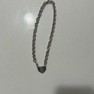 Tiffany & Co. Silver Heart Necklace